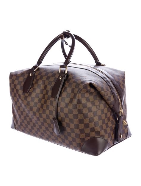 louis vuitton tote damer noir|louis vuitton damier duffle bag.